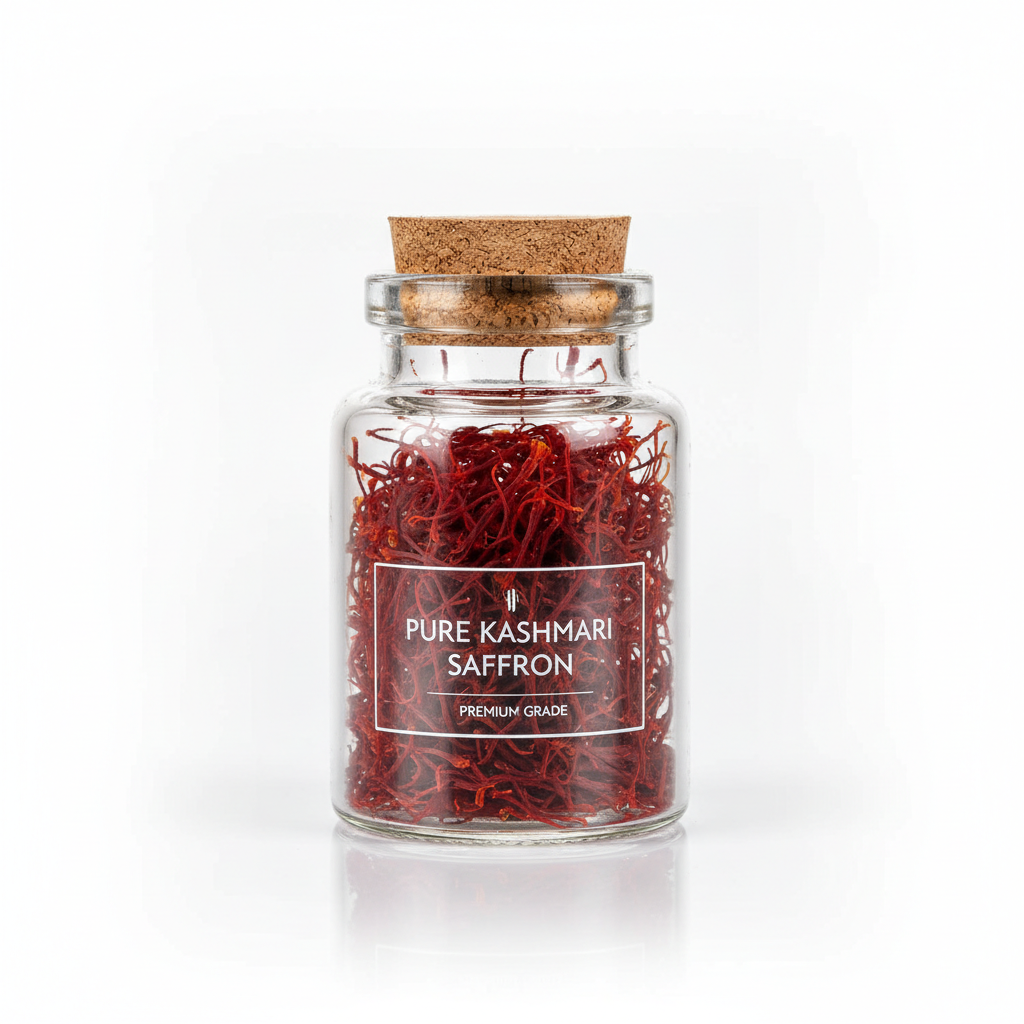 Pure Kashmiri Saffron 1gm - Premium grade saffron threads